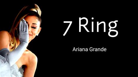 Party tyme karaoke — 7 rings (made popular by ariana grande) instrumental version 02:58. 7 Ring Lyrics Ariana Grande - YouTube