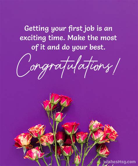 150 Best Wishes For New Job Congratulations Messages
