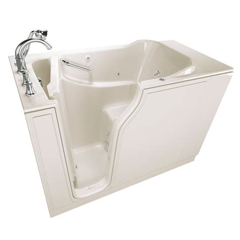 Home decor best design for freestanding whirlpool tubs home depot jetted. American Standard Gelcoat Value Series 52 in. Left Hand ...