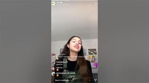 Gross Olivia Rodrigo Via Instagram Live Youtube