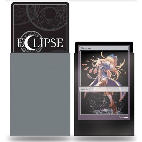 Ultra Pro Matte Eclipse Yu Gi Oh Size Card Sleeves Smoke Grey 60 Ct Da Card World