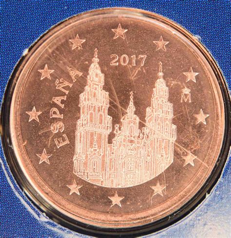 Espagne 2 Cent 2017 Pieces Eurotv Le Catalogue En Ligne Des Monnaies