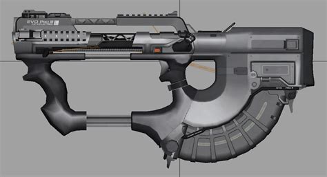 Call Of Duty Ghosts Hi Res Images Of The Ripper Weapon Dlc Mp1st