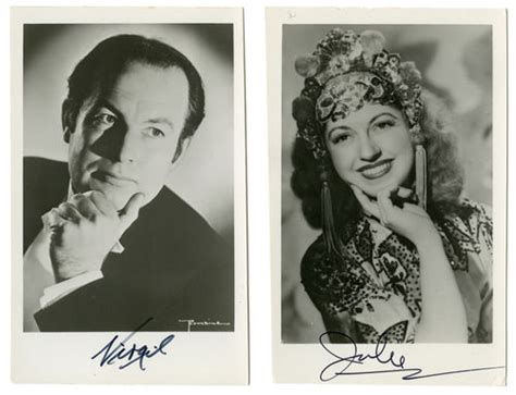 Virgil And Julie Signed Portraits Quicker Than The Eye