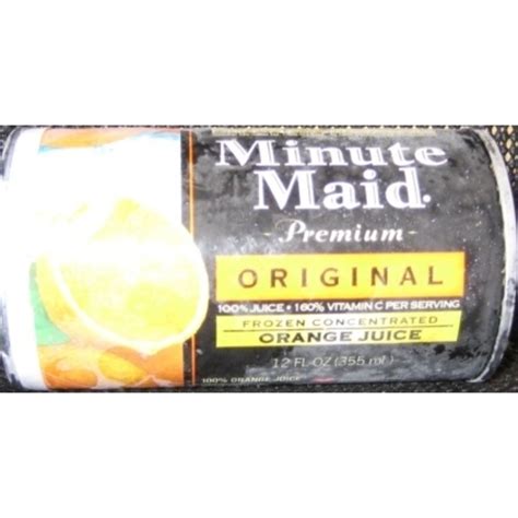 Minute Maid Premium Juice Frozen Concentrate Orange Juice