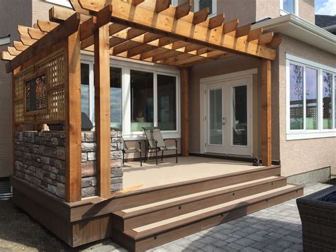 6 ways to rethink your patio floor. www.thelittledecker.ca | Wood deck designs, Deck design, Dream house