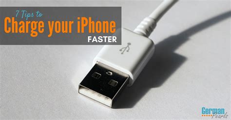 How to make your pc faster! 7 Tips for How to Charge your iPhone Faster - German Pearls