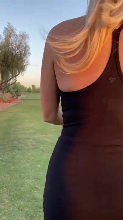 Paige Spiranac Sexy Back Golf Movie Upskirt Tv Sexiz Pix