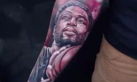 Dwyane Wade Endorses Fan Tattoo Of Himself