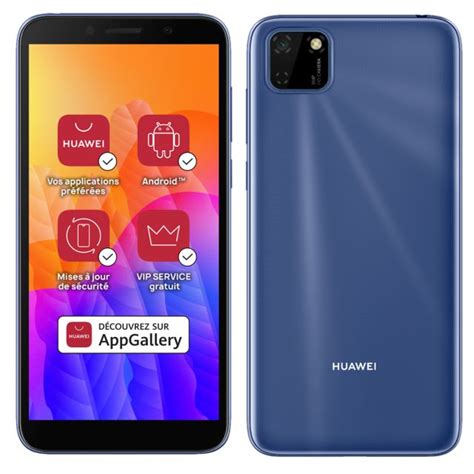 Huawei Y5p Bleu Smartphone Android Rue Du Commerce