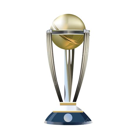 Icc Cricket World Cup Trophy Vector Icc World Cup Word Cup Trophy