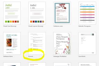 Creating the perfectly formatted, custom tailored resume has never been easier. Cara Buat Resume Guna Microsoft Word - Curriculum Vitae di ...