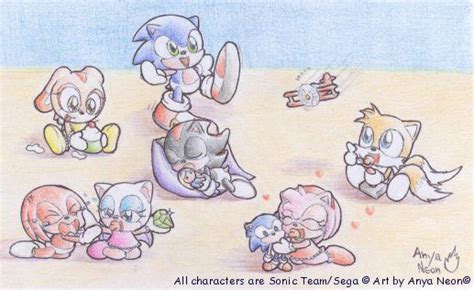 Sonic Kids Sonic Babies Fan Art 2448236 Fanpop