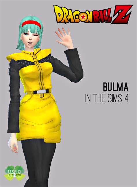 Kakarot is one of the most loved and comprehensive creations in the popular dragon ball series. Dragon Ball Z Bulma Cosplay Set for The Sims 4 by Cosplay Simmer | Sims 4, Sims, Best sims