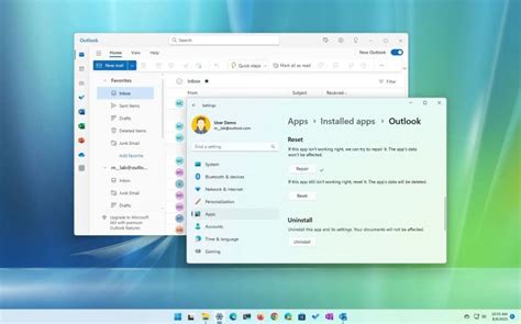 How To Reset New Outlook App Not Working On Windows 11 Pureinfotech
