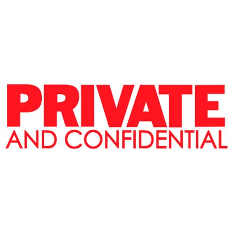 Trodat S-Printy - Private and Confidential - Xpress Marking