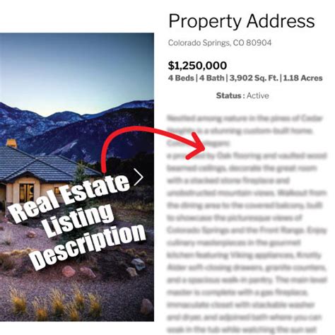 How To Write A Real Estate Listing Description Example Ads 2022