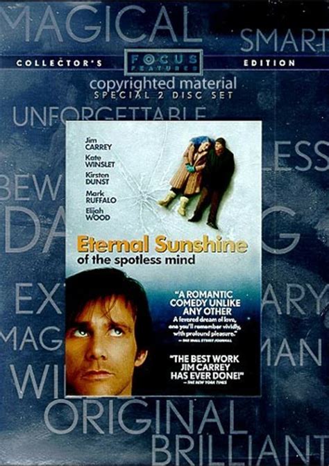 Eternal Sunshine Of The Spotless Mind Collectors Edition Dvd 2004