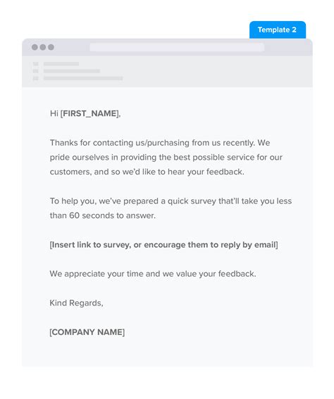 Follow Up Email Template