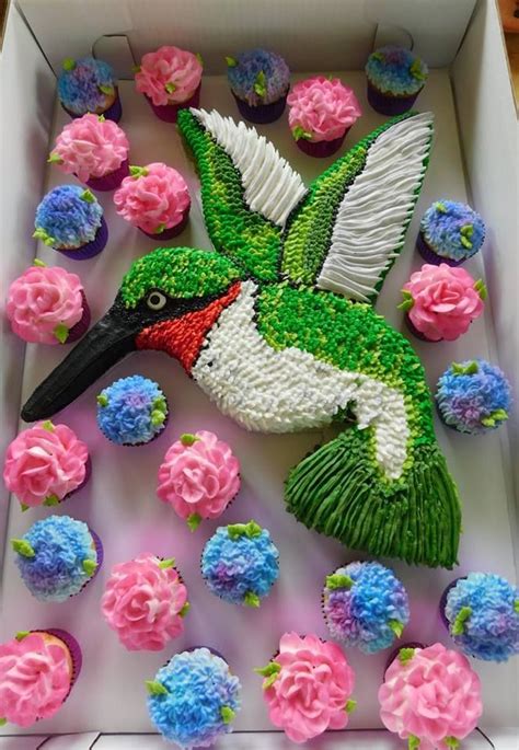 The Best Cupcake Cake Ideas Hummingbird Cupcakes Cupcake Cake Designs Hummingbird Cake