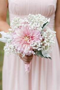 Exhibit your unconditional love for your companion by gifting a beautiful bouquet of baby's breath flowers to your loved ones! Baby's breath and blush dahlia bridesmaid bouquet, by ...