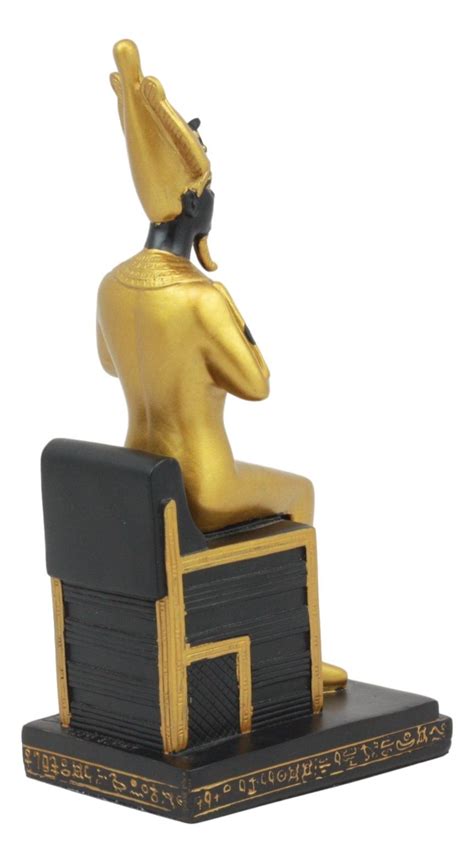 Ebros Classical Egyptian Gods And Goddesses Seated On Throne Statue Gods Of Egypt Ruler Of