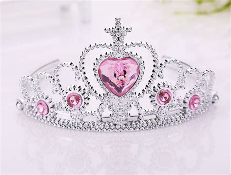 New Disney Frozen Elsa Anna Figures Cosplay Silver Princess Crown Tiara