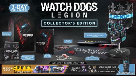 Watch Dogs Legion Collectors Edition Will Cost 190
