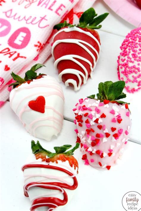valentine s day chocolate covered strawberries