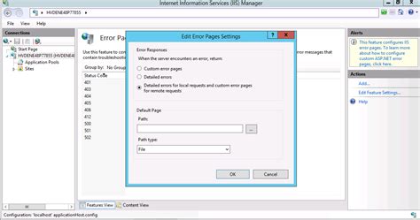 How To Enable Detailed Error Log For Classic Asp In Iis