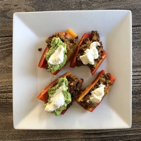 Season with salt, pepper, parsley, and smoke flavor (use a few drops all over the fish, probably about 1/2 teaspoon total). Easy Bell Pepper Tacos Keto Friendly - Lou Lou Girls