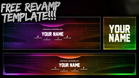 Free Twitch Banner Maker Ideas Ps Youtube Banner Template Banner