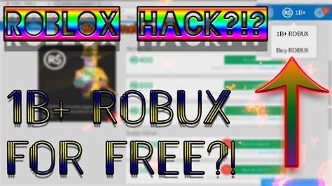 If a person, website, or game tries to tell you there is one, this is a scam and should be reported via our report abuse system. FREE ROBUX HACK? 1B+ ROBUX!??? - YouTube