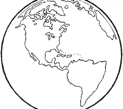 Earth Map Drawing At Getdrawings Free Download