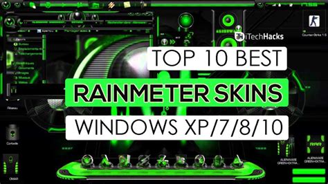 Top 10 Best Rainmeter Skins For Windows 1011 In 2024