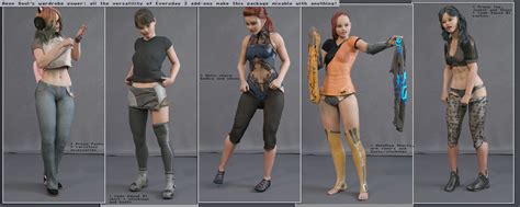 Everyday 2 Get Dressed Poses And Clothes For Genesis 8 Females Daz 3d