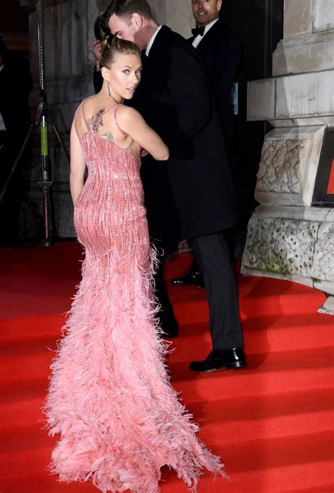 Scarlett Johansson Shines At The Ee British Academy Film Awards Photos The Sex Scene