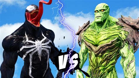 Venom Vs Swamp Thing Injustice 2 Epic Battle Youtube