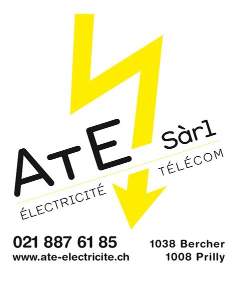 Ate électricité Sàrl Electriciens Installateurs à Bercher Heures D