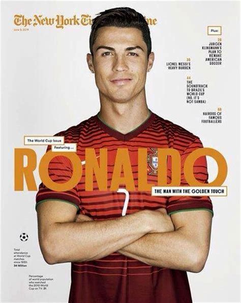 Cristiano Ronaldo é Capa De Edição Especial De Famosa Revista Americana