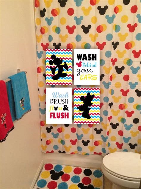 You'll receive email and feed alerts when new items arrive. INSTANT DOWNLOAD Mickey Mouse and Minnie Mouse Bathroom ...