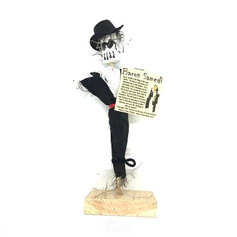Baron Samedi Doll 8” By Voodoo Authentica New Orleans La Dr