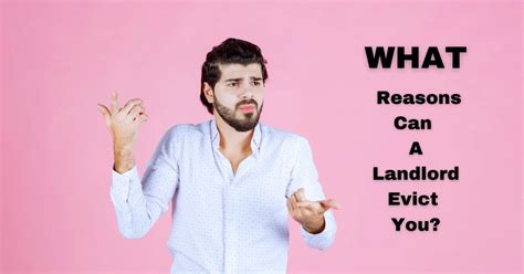 What Reasons Can A Landlord Evict You Rental Awareness