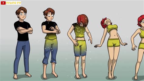 Tg Comic Boy To Girl Body Swap Full Tg Tf Transformations Images