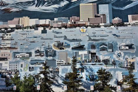 Anchorage History Mural By Bob Patterson In Anchorage Alaska