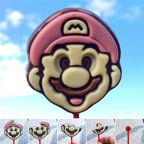 Peroti Super Mario Chocolate En Forma De Mario Disfruta Del Mini Juego