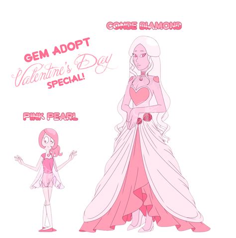 conde diamond and pearl gem adopts closed by orisodehime on deviantart valentine day