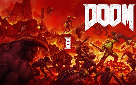Fonds d'écran Doom PS4 jeu 3840x2160 UHD 4K image