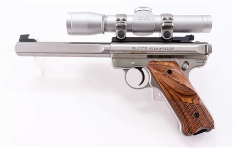 Ruger Mark 2 Competition Target 22 Lr Pistol Online Gun Auction
