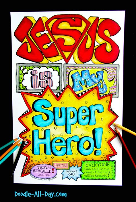 Jesus Is My Superhero